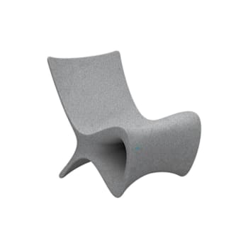 Ledge Lounger™ Autograph Chair-Granite Gray