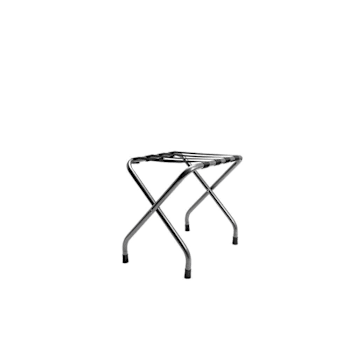 Hospitality 1 Source Standard Metal Luggage Rack Hammertone Finish Case Of 4