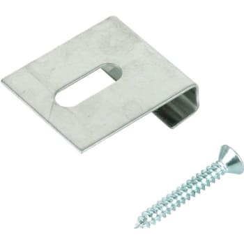 "J" Mirror Clip With Screws Package Of 25