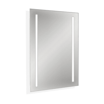 Image for Renin Erias Mirror With Hard Wired Illuminated Led Lights For Slim Design Metal Cabinet from HD Supply