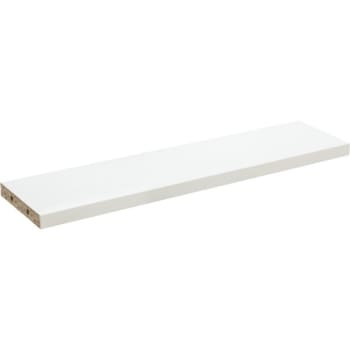 Image for Zenith 22W X 3D X 0.5" Thick Shelf W24 White Triview Wood Medicine Cabinet from HD Supply