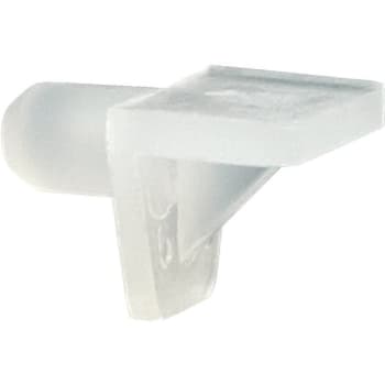 Image for Zenith Replacement Clear Plastic Shelf Supports For K, M, W Series Wood Cabinets from HD Supply