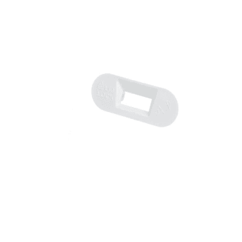 Whirlpool Replacement White Lid Lock Bezel For Washer, Part # W11545554