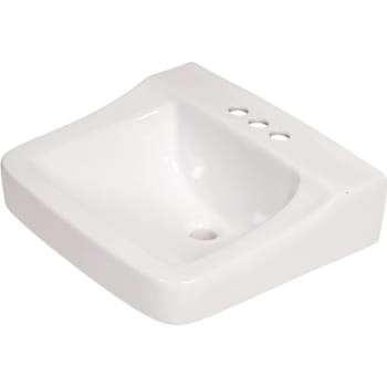 Image for Seasons® Wall-Hung Lavatory Sink, White China from HD Supply