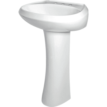 Image for Gerber Maxwell Pedestal Leg For Use With HDS 404870 (G0012504) White from HD Supply