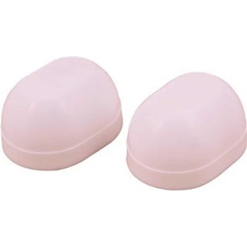 ProPlus Oval Toilet Bolt Caps In White Package Of 2