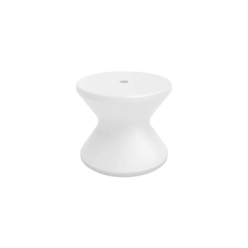 Ledge Lounger™ Signature Standard Side Table W/ Umbrella Hole - White