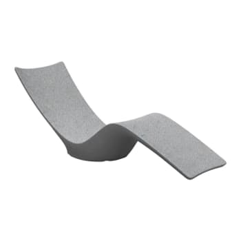 Ledge Lounger™  Autograph Chaise - Granite Gray