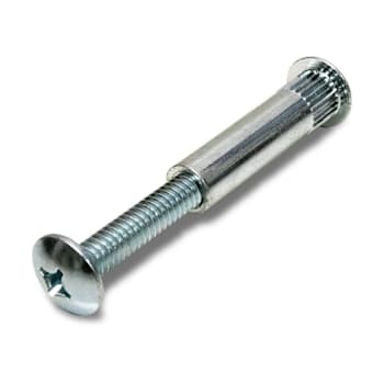 Ngp Fire Door Thru-Bolts, 3/8"Diameter, Zinc Plated Steel, Package Of 20