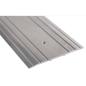 Ngp Saddle Threshold, 1/4" X 8", Mill Aluminum, 48"