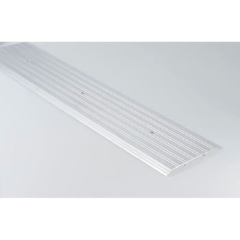 Ngp Saddle Threshold, 1/2" X 8", Mill Aluminum, 48"