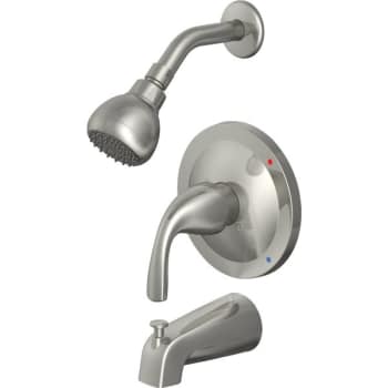 Image for Seasons® Anchor Point™ Tub And Shower Trim Kit, 2.5 Gpm, 60 Psi, Pvd Brushed Nickel from HD Supply