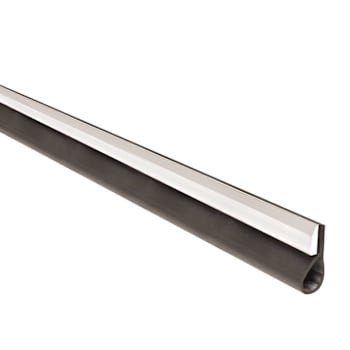 Ngp Overhead Door Bottom With Neoprene Seal, Anodized, 120"
