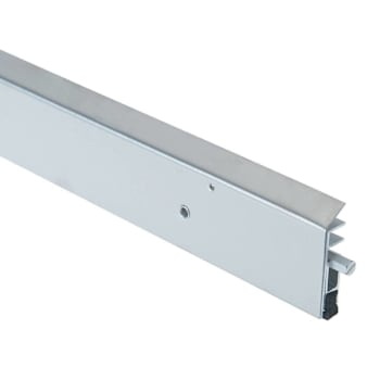 Ngp Auto Door Bottom With Neoprene Seal, Surface Mounted, Stainless Steel, 36"