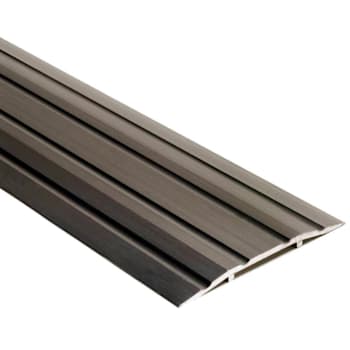 Ngp Saddle Threshold, 1/4" X 4", Mill Aluminum, 48"