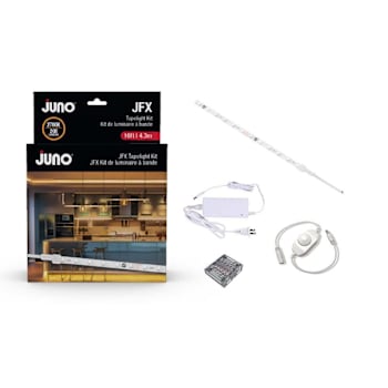 Image for Juno Jfx 16' LED Tapelight Starter Kit, Plug-In, Damp Location, 2700k from HD Supply