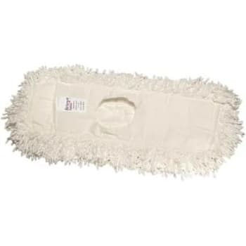 Renown 24in X 5in 2-Ply White Premium Twist Cotton Dust Mop