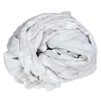 Hospeco Reclaimed White Knits T-Shirt 25 Lb