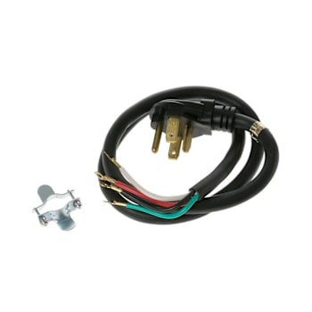 Image for GE Replacement 4' 4-Wire 30 Amp Cord For Dryer, Part # Wx09x10018 from HD Supply