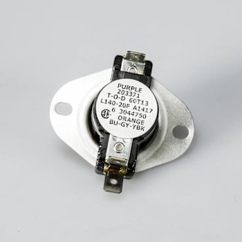 Whirlpool Replacement Cycling Thermostat For Dryer, Part # Wpy304475