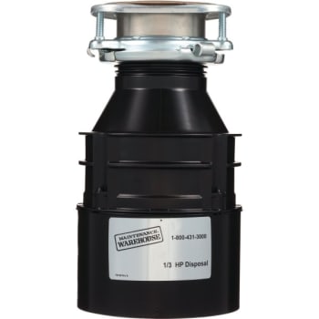 Image for Maintenance Warehouse® 1/3 HP Garbage Disposal from HD Supply
