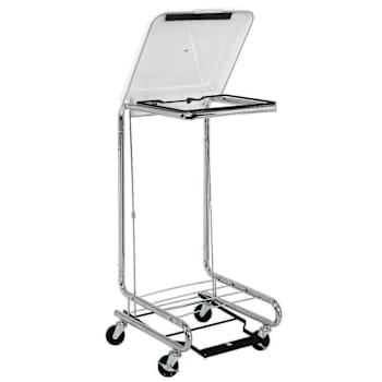 Quantum Storage Systems Single Bag Hamper With Foot Activated Lid