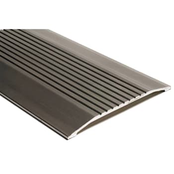 Ngp Saddle Threshold, 1/2" X 7", Mill Aluminum, 48"