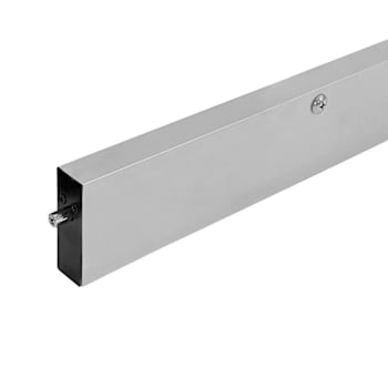 Ngp Auto Door Bottom With Neoprene Seal Heavy Duty, Anodized, 36"