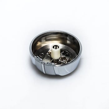 Whirlpool Replacement Stainless Steel Control Knob For Dryer, Part # Wpw10338554
