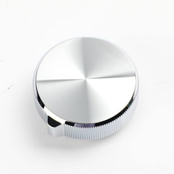 Whirlpool Replacement Stainless Steel Timer Knob For Dryer, Part # W11708423