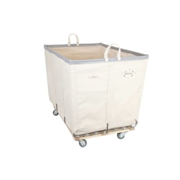 Steele Canvas Basket Corp 14bu Permanent Truck Canvas W/Grey Vinyl - 3" Casters