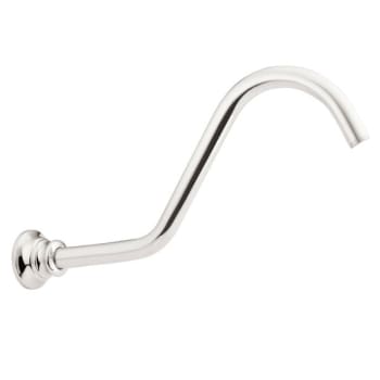 Image for Moen Waterhill Polished Nickel 14" Shower Arm from HD Supply