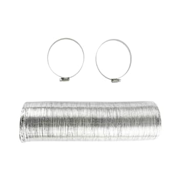 Image for GE Replacement 8' Flexible Metal Duct For Dryer, Part # Pm08x10085 from HD Supply