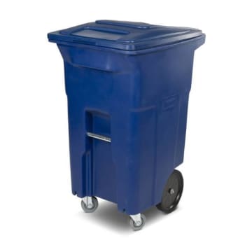 Image for Toter 64 Gallon Molded Wheeled Trash Can w/ Casters and Lid from HD Supply