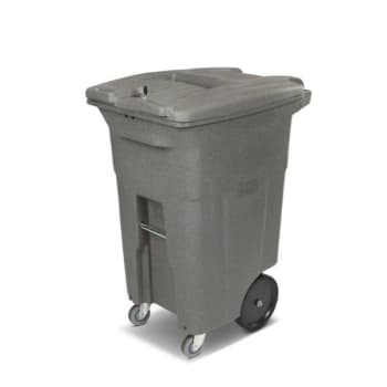 Toter 64 Gallon Heavy-Duty Document Cart W/ Casters (Graystone)