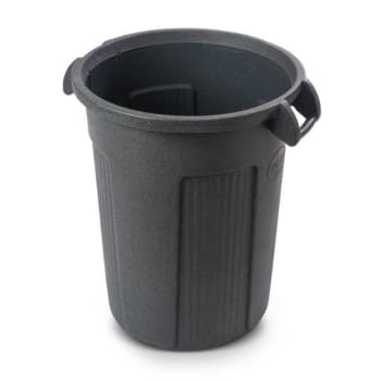 Image for Toter Atlas 55 Gallon Round Trash Can (Dark Gray) from HD Supply