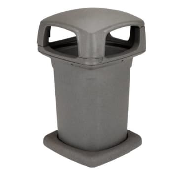 Image for Toter 60 Gallon Heavy-Duty Litter Container (Graystone) from HD Supply