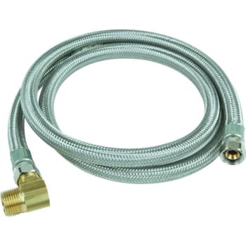 Image for 48" SS Dishwasher Supply Line 3/8 x 3/8" from HD Supply