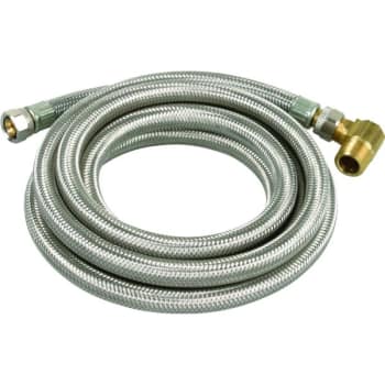 Image for 72" SS Dishwasher Supply Line 3/8 x 3/8" from HD Supply