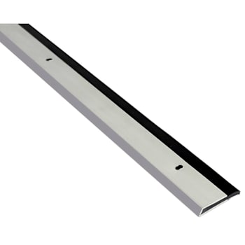 Ngp Door Sweep With 1/2" Neoprene Seal, Anodized, 48"