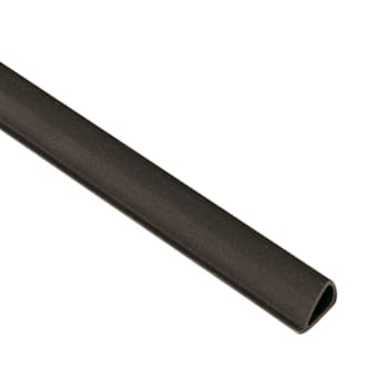 Ngp Silicone Bulb Smoke Seal, Charcoal, 20'