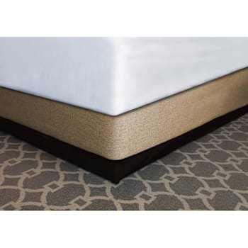 Mattress Safe Designer Decor® Box Spring Wrap Caramel K 76x80x6.5-7.5 Case Of 12