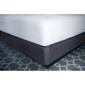 Mattress Safe Designer Decor® Box Spring Grey Poly Kg 76x80x6.75-9.5" Case Of 12