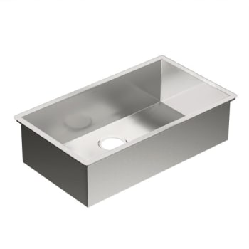 Image for Moen 1800 Series 31X18 Stainless Steel 18 Gauge Single Bowl Sink from HD Supply