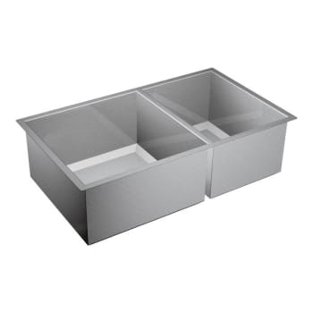 Image for Moen 1600 Series 34"X20" Stainless Steel 16 Gauge Double Bowl Sink from HD Supply