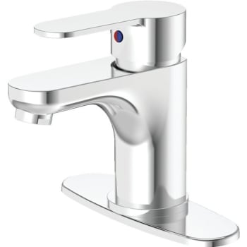 Image for Symmons Single Handle Faucet With Deck Plate from HD Supply
