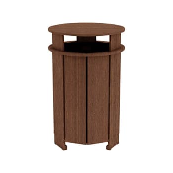 Image for Ledge Lounger Ledge Lounger Mainstay Industrial Round Trash Bin And Liner from HD Supply