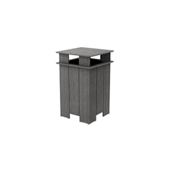 Image for Ledge Lounger Ledge Lounger Mainstay Industrial Square Trash Bin And Liner- Fog from HD Supply