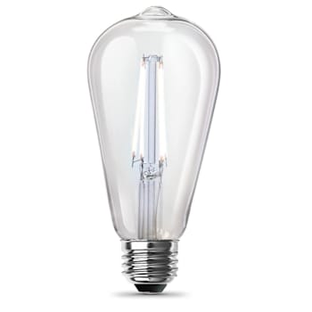 Image for FEIT Electric St19 8.8 Watt Filament Vintage Led, E26, 5000k, Clear Package Of 8 from HD Supply