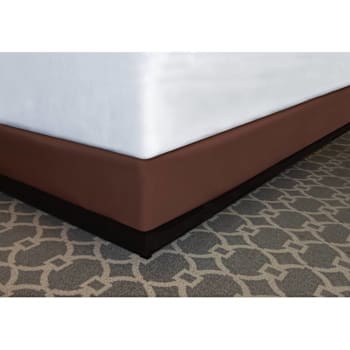 Mattress Safe Box Spring Quickwrap Espresso Polyestr K 72x80x6.5-7.5" Case Of 12